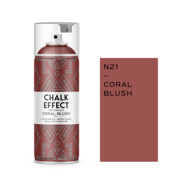 Spray Chalk Effect Coral Blush No 21, 400ml